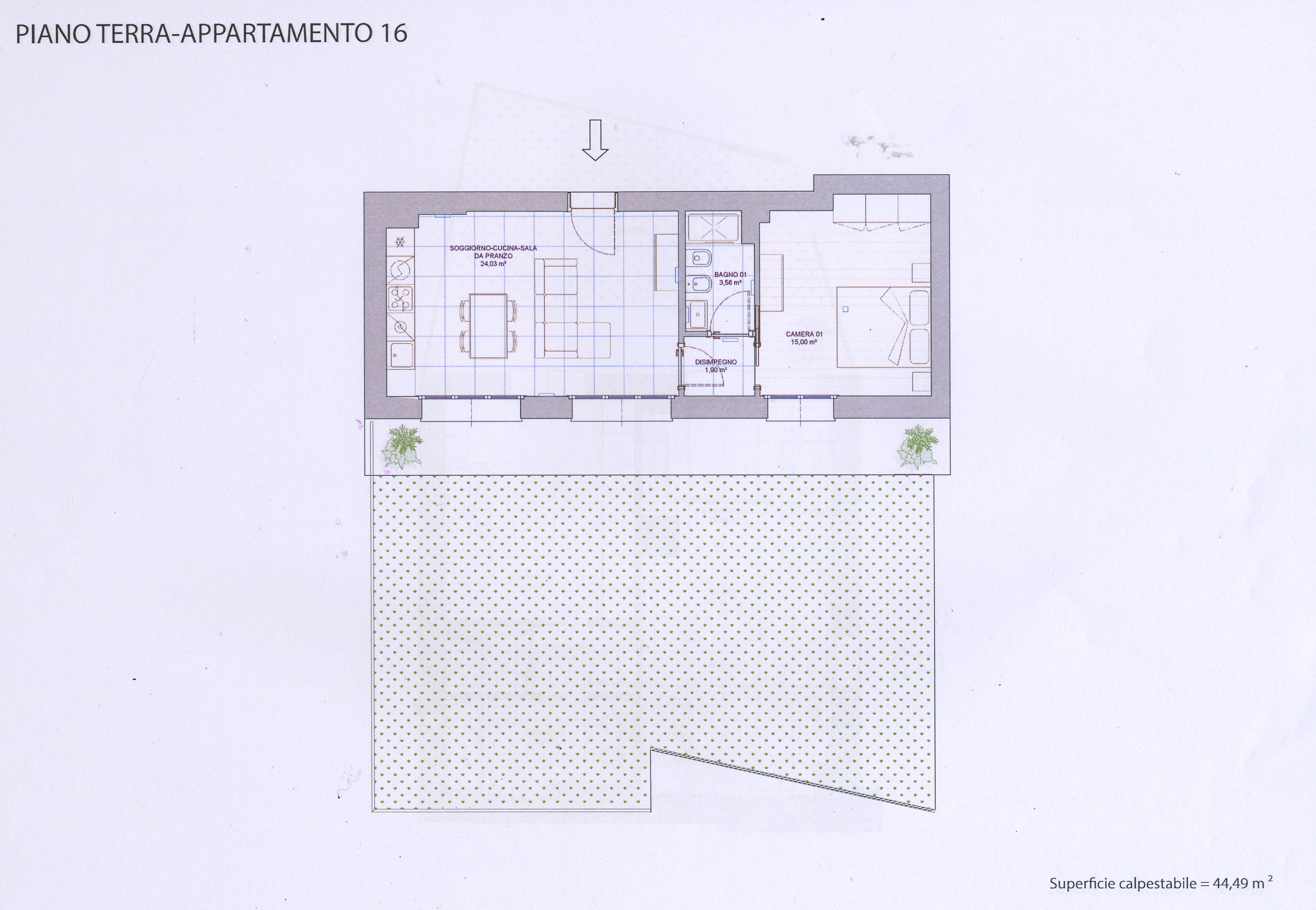 Planimetria Bilocale